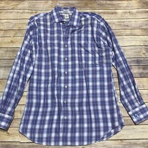 Peter Millar Long Sleeve Button Down Top L